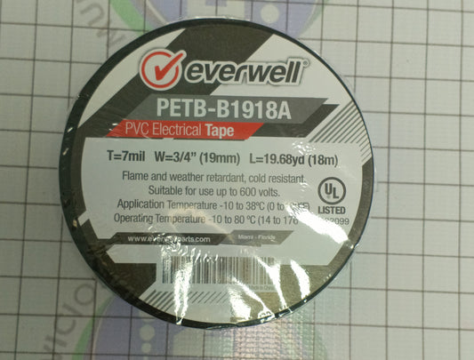 TEIPE NEGRO - (PETB-B1918A) EVERWELL