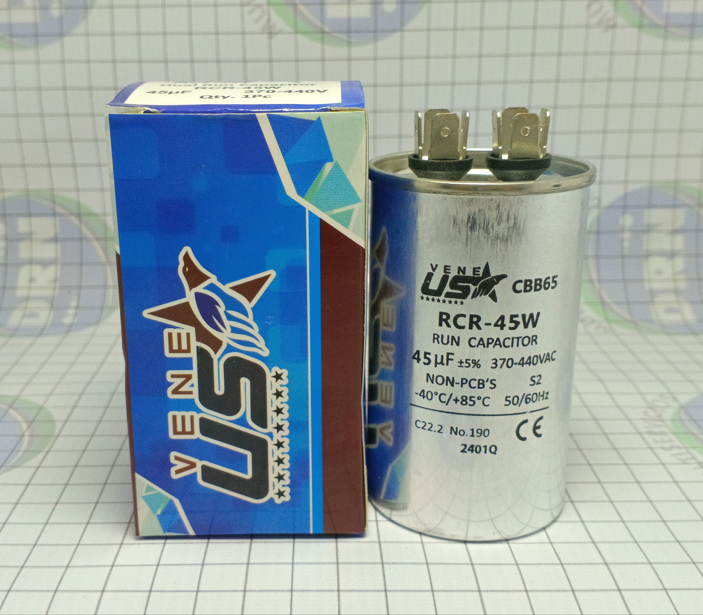 CAPACITADOR 45 -(RCR-45W) VENEUSA