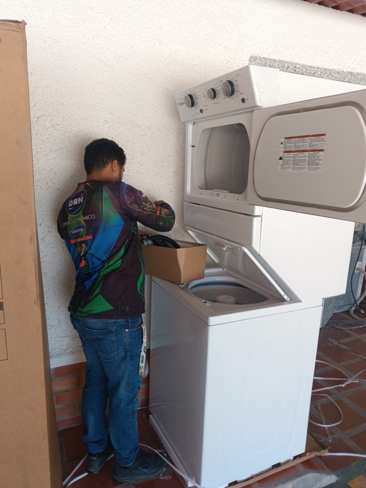 INSTALACIÓN, REPARACIÓN, REPUESTOS PARA TORRE DE LAVADO WHIRLPOOL