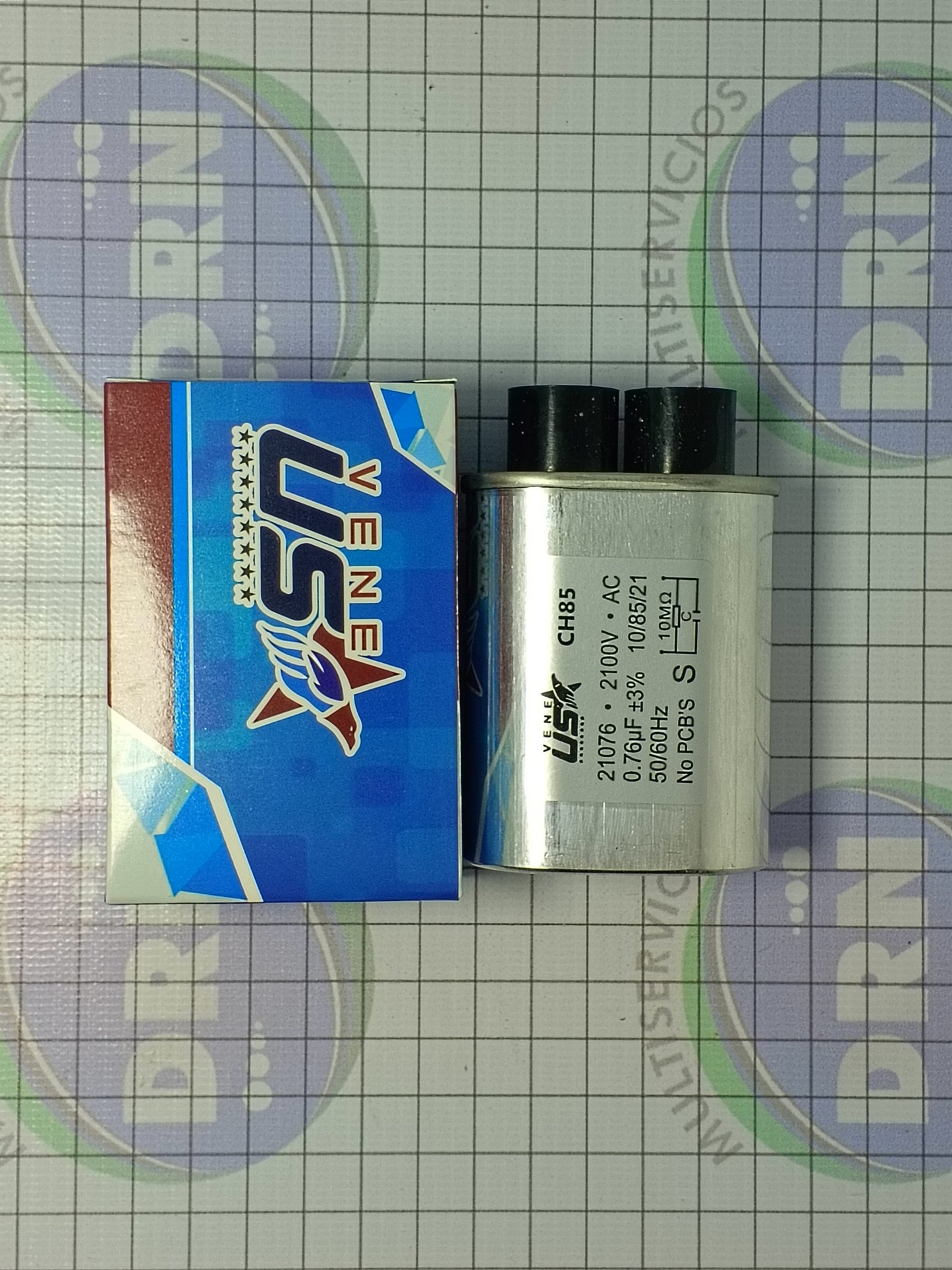 CAPACITADOR DE MICROONDAS 0.76 MICROFARADIOS- EVERWELL