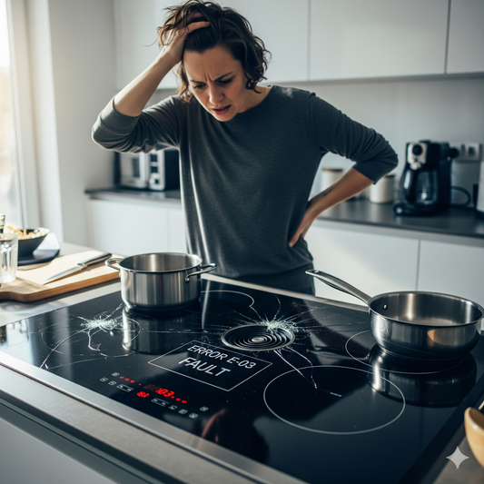 Fallas Comunes en Cocinas de Inducción: ¡No Dejes que un Pequeño Problema Arruine tu Comida!