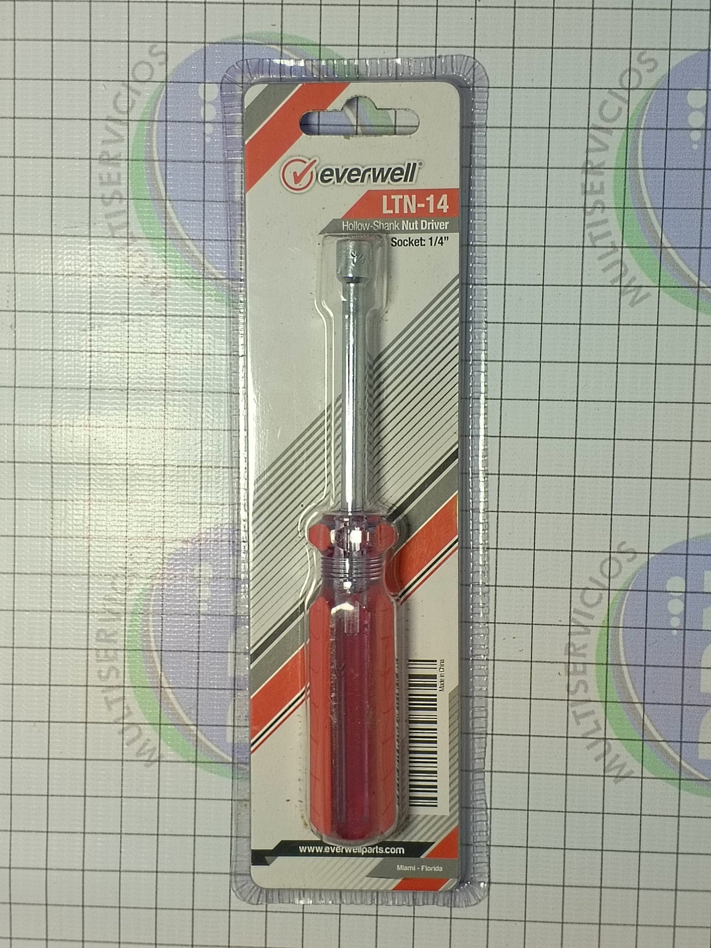 DESTORNILLADOR DE COPA 1/4- EVERWELL