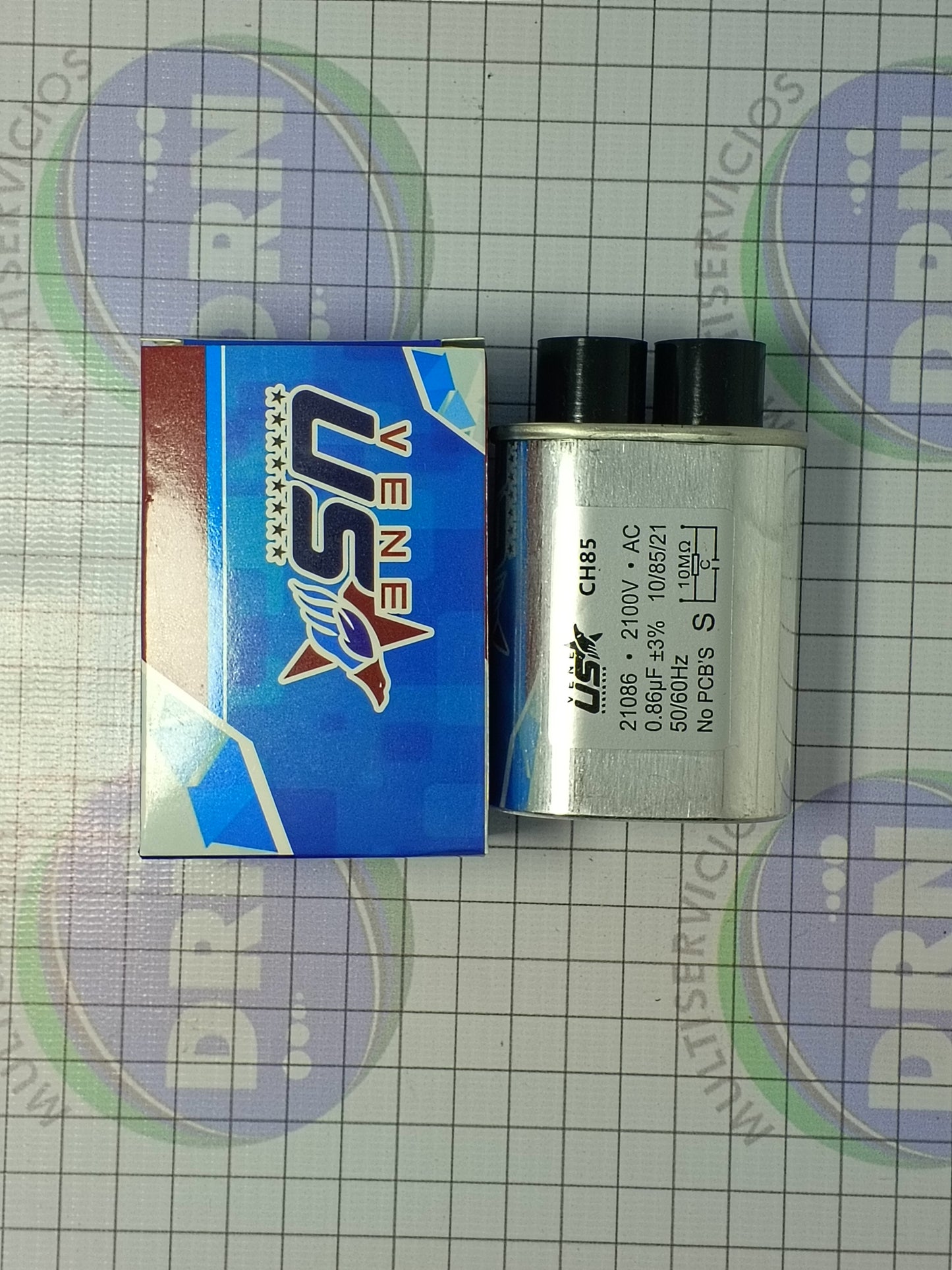 CAPACITADOR DE MICROONDAS 0.86 MICROFARADIOS- EVERWELL