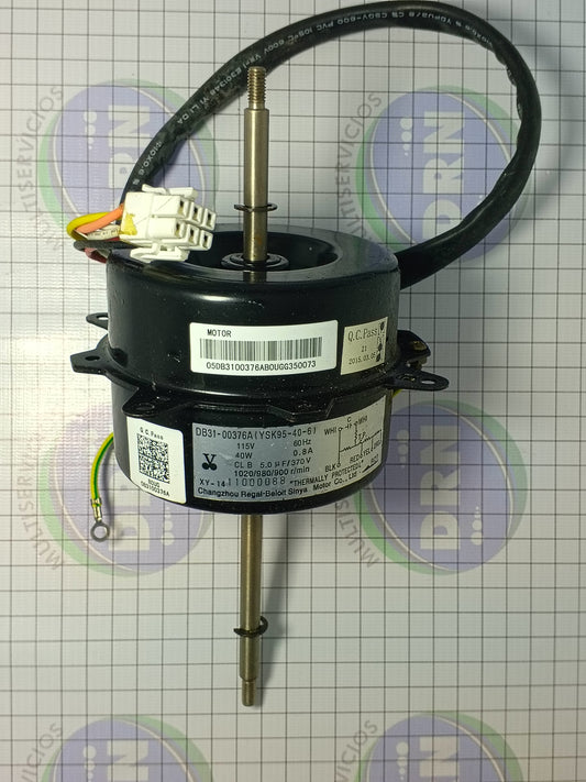 MOTOR VENTILADOR DE AIRE ACONDICIONADO SAMSUNG- DB31-00376A
