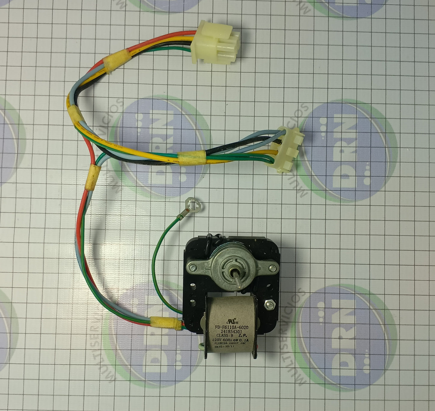 MOTOR EVAPORADOR DE NEVERA 5303918549- FRIGIDAIRE