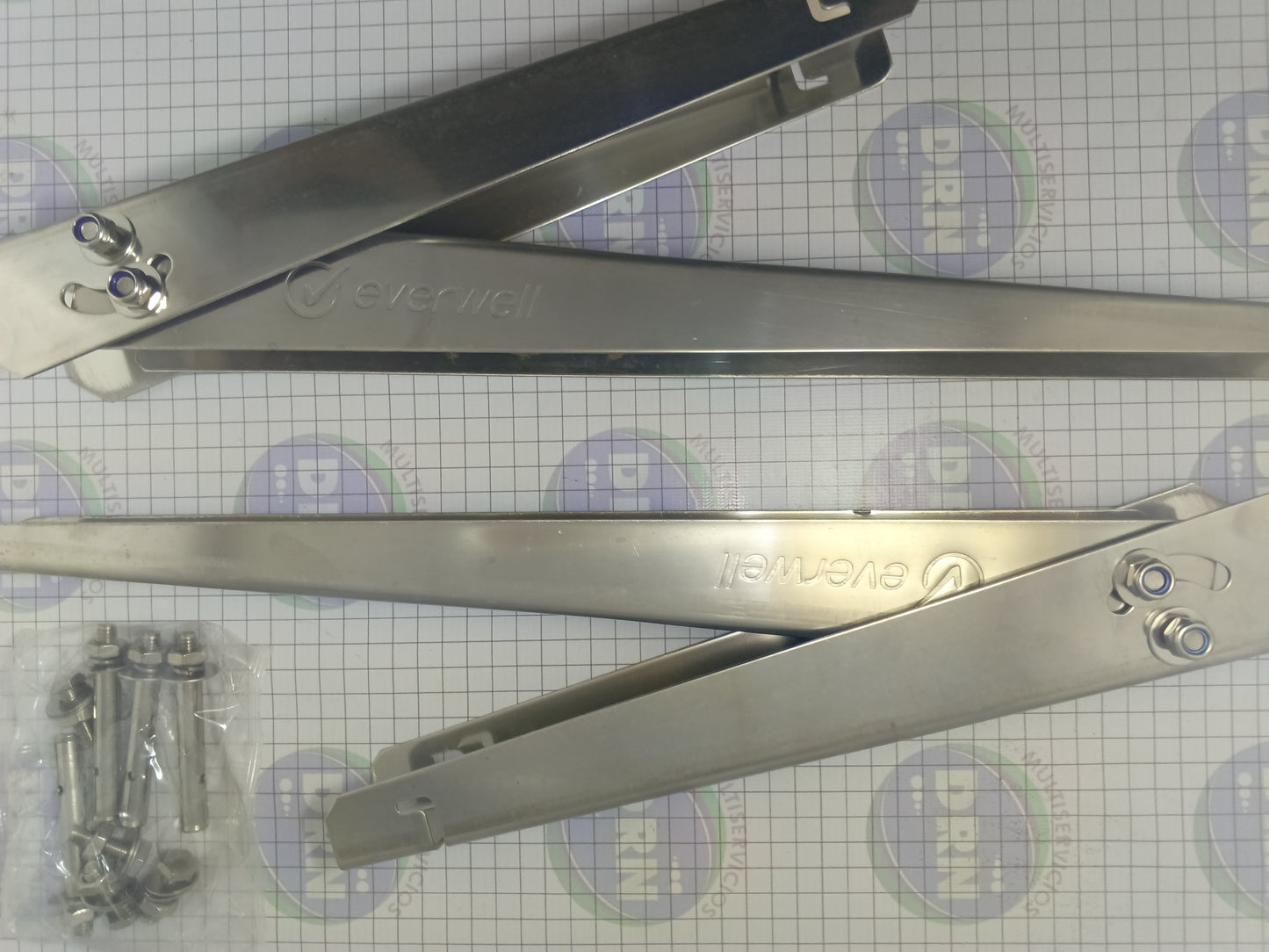 BASE AIRE ACONDICIONADO DE ACERO INOXIDABLE 12-18 BTU- EVERWELL