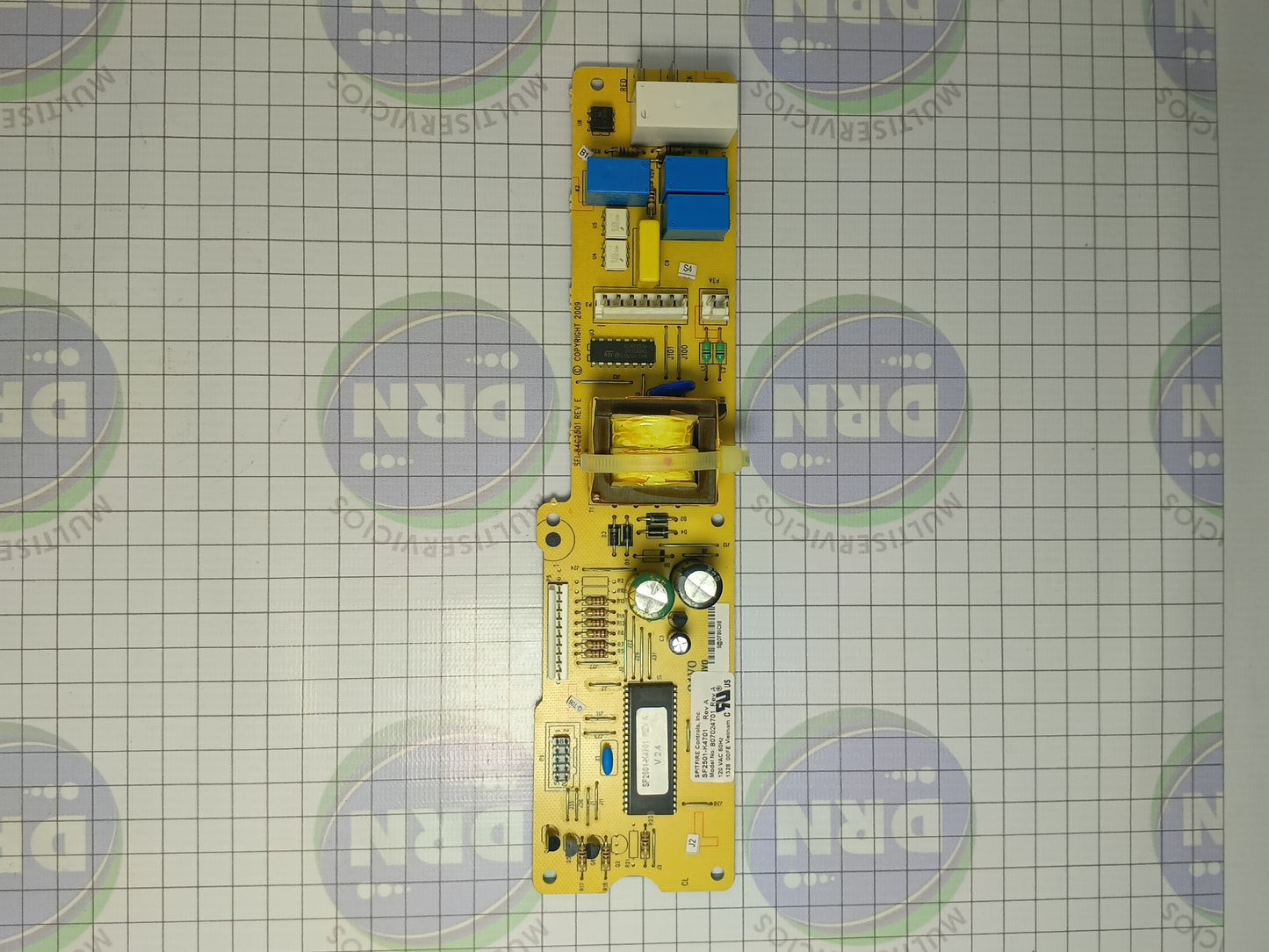 TARJETA CONTROLADORA PARA LAVAVAJILLAS FRIGIDAIRE- 807024701