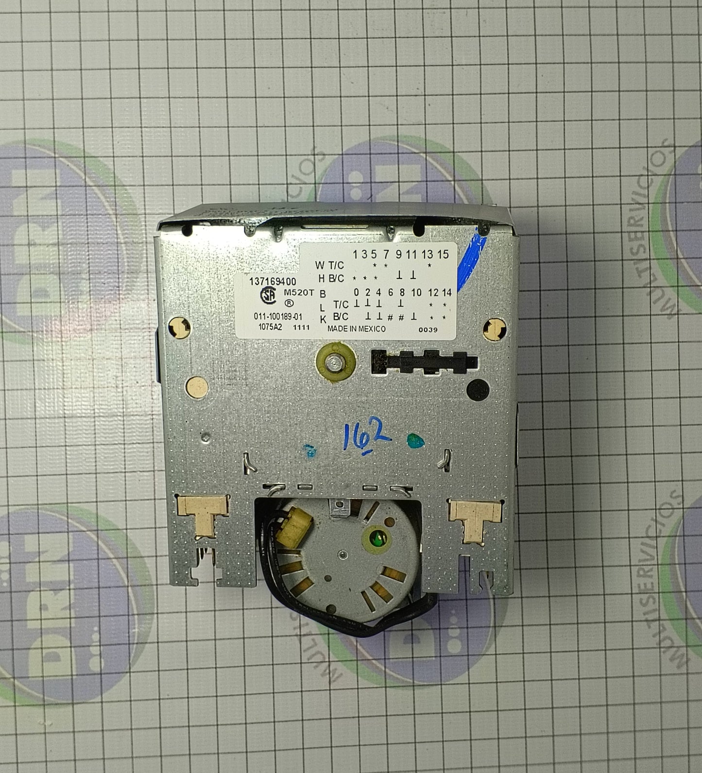 TIMER LAVADORA FRIGIDAIRE MODELO- 137169400