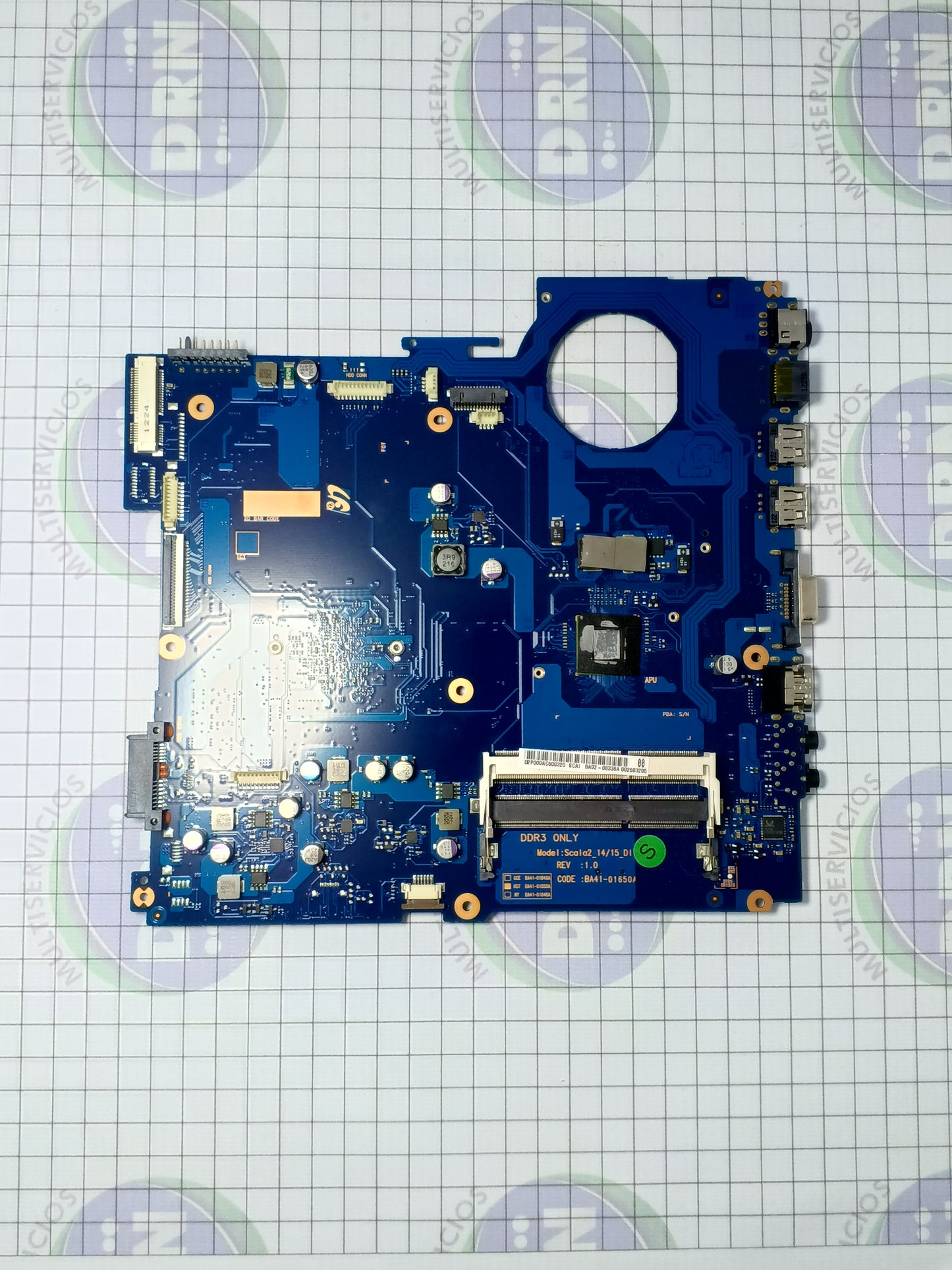 TARJETA MADRE LAPTOP SAMSUNG- BA92-08336A