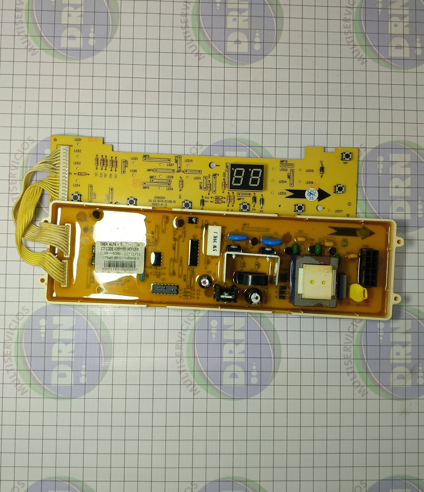 TARJETA LAVADORA A0001150-FRIGIDAIRE/ELECTROLUX