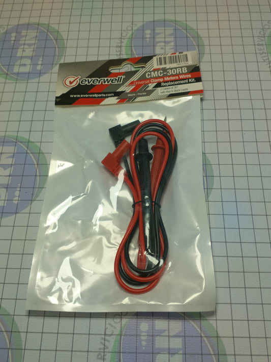 CABLES DE VOLTIAMPERIMETRO - (CMC-30RB) EVERWELL
